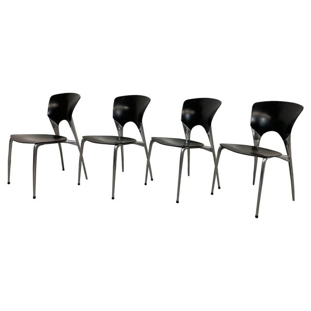 Silla Dining Chairs by Joseph Llusca for Driade, 1995, Set of 4 For Sale - Image 11 of 11