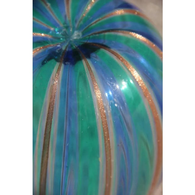 Multicolored Murano Glass Vase, 1960s For Sale - Image 8 of 11