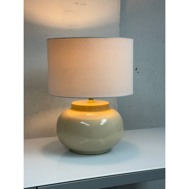Ceramic Contemporary Ceramic Table Lamp For Sale - Image 7 of 12