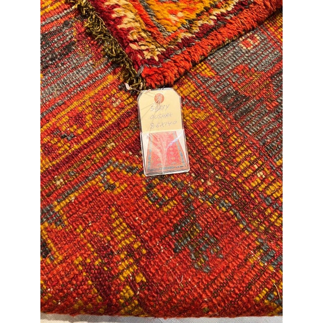 Early 20th Century Turkish Oushak Rug 14'0'' X 8'6'' For Sale - Image 4 of 5