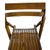 Brown Mid-20th Century Romanian Folding Ladder-Back Chairs – Solid Wood For Sale - Image 8 of 10