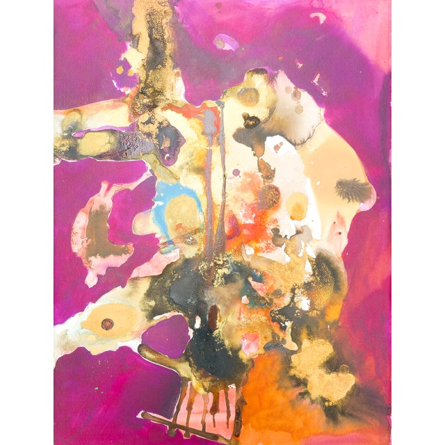 Purpureum Skull* Fran Bull, c. 1990s Purpureum Skull by Fran Bull is an abstract work that explores color, sheen, and...