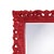 Traditional Barcelona Mirror - Glossy Red For Sale - Image 3 of 6