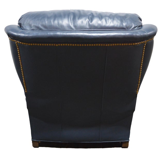 Late 20th Century Hancock & Moore Leather Lounge Chair For Sale - Image 5 of 8