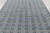 Traditional Contemporary Geometric Cotton Dhurrie Rug in Blue & Gold by Rug & Kilim, India For Sale - Image 3 of 10