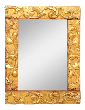 Italian Giltwood Carved Mirror from 19th Century Italian Fragments