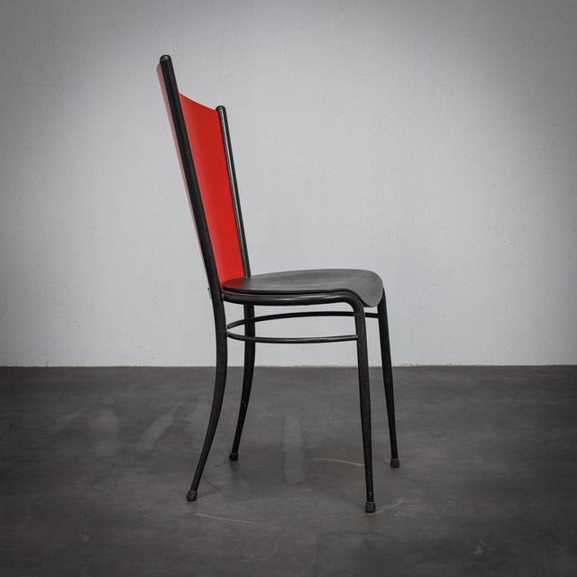 Postmodern Dining Chairs, Italy, 1980s, Set of 4 For Sale - Image 6 of 11