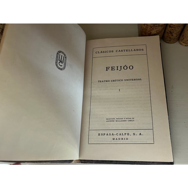 Spanish Books in Fine Bindings - 9 Volumes For Sale - Image 10 of 12