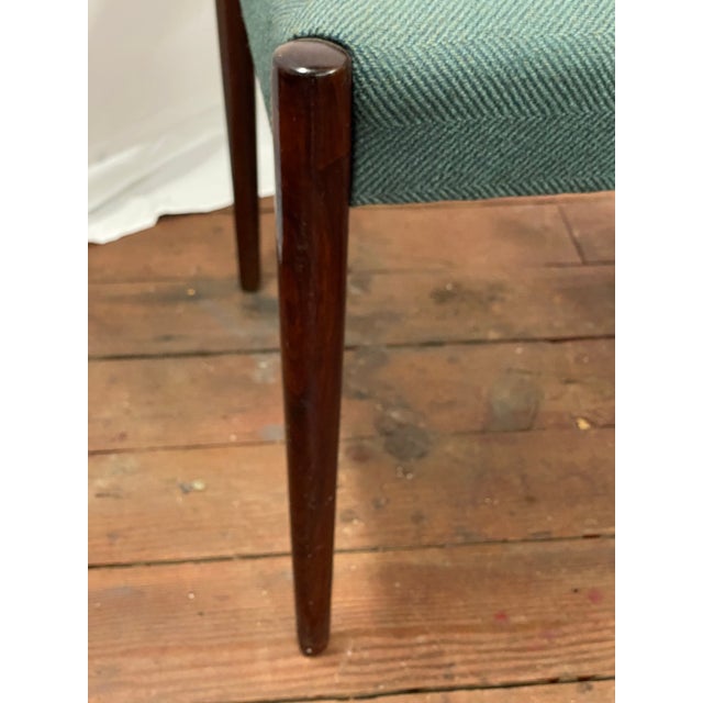 Danish Modern Rosewood Chairs by Poul Volther for Frem Rojle, Set of Five For Sale - Image 12 of 13