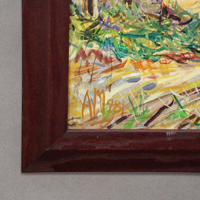 1990s Alexander Michael Oil Painting – Prata in Tuscany, 1998 For Sale - Image 5 of 7