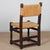 Brown Straw-Seated Chairs in Oak, 1950, Set of 4 For Sale - Image 8 of 10