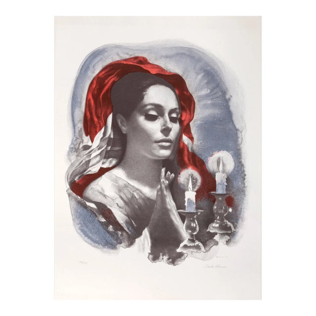 Shabbas Candles III B, Sandu Liberman For Sale