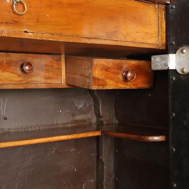 Antique Empire Chest in Walnut For Sale - Image 9 of 16