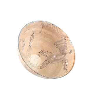 Large Vintage Ceramic Bowl by Gilbert Portanier, Vallauris, 1960s
