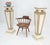 Pair of Tessellated Marble Tapered Square Obelisk Shape Pedestals Stands MINT! For Sale - Image 11 of 12