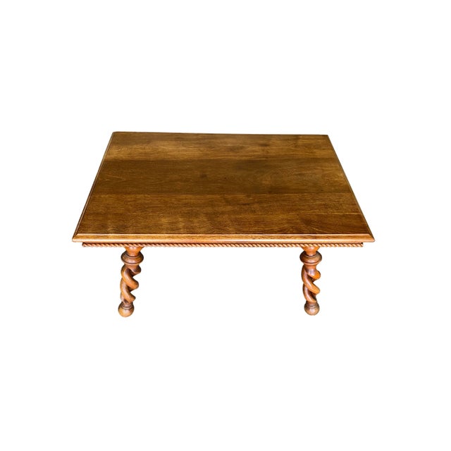 Antique c.1800's Louis XIII Side or Cocktail Table, by Merklen Bros. For Sale - Image 4 of 10