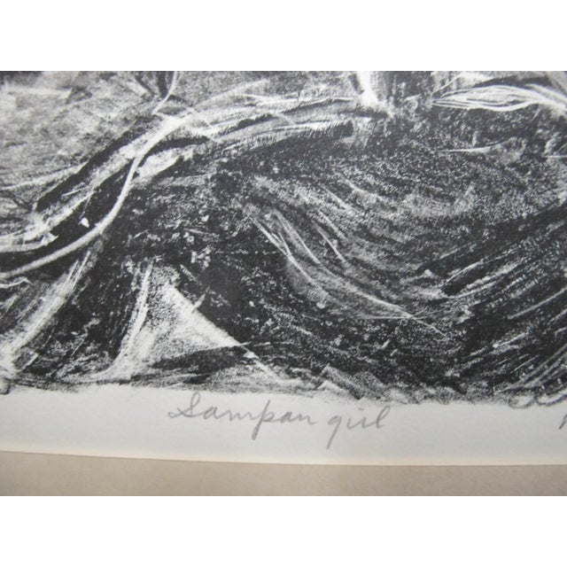 Marion Greenwood Signed Limited Edition Lithograph Sampan Girl For Sale In Portland, OR - Image 6 of 7