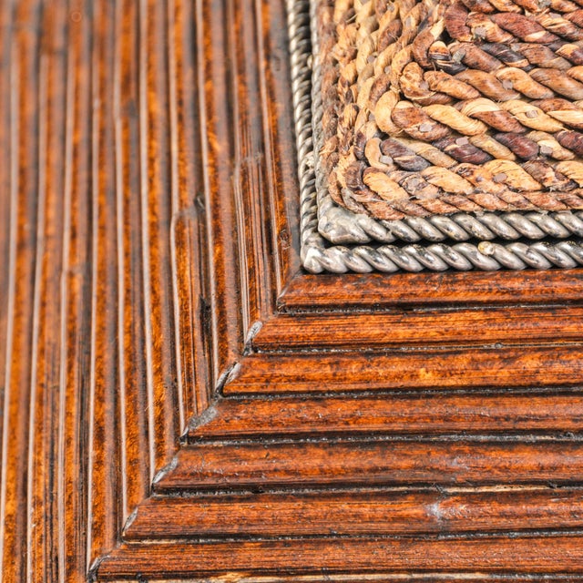 Vintage Striking Pagoda Pyramid Wooden Dresser Box For Sale - Image 12 of 16