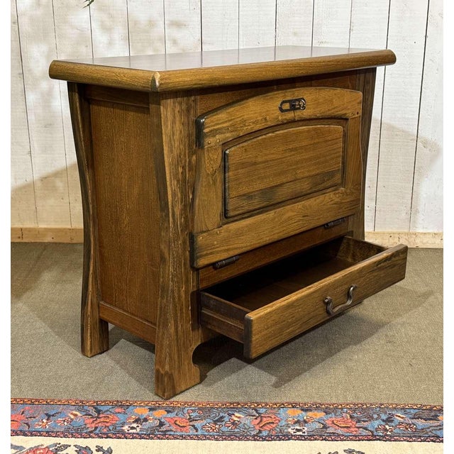 Wood Elm Bar from Manufacturer Aranjou, 1970s For Sale - Image 7 of 13