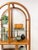 Danish MCM Bentwood Display Shelf Glass Shelves Vintage Etagere Bookcase For Sale - Image 9 of 13