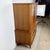 Mid-Century Modern Vintage Mid-Century Modern Walnut Highboy Dresser With Sculpted Pulls For Sale - Image 3 of 12
