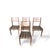 Contemporary Vintage Teak Dining Chairs from Nathan, 1960s, Set of 4 For Sale - Image 3 of 9