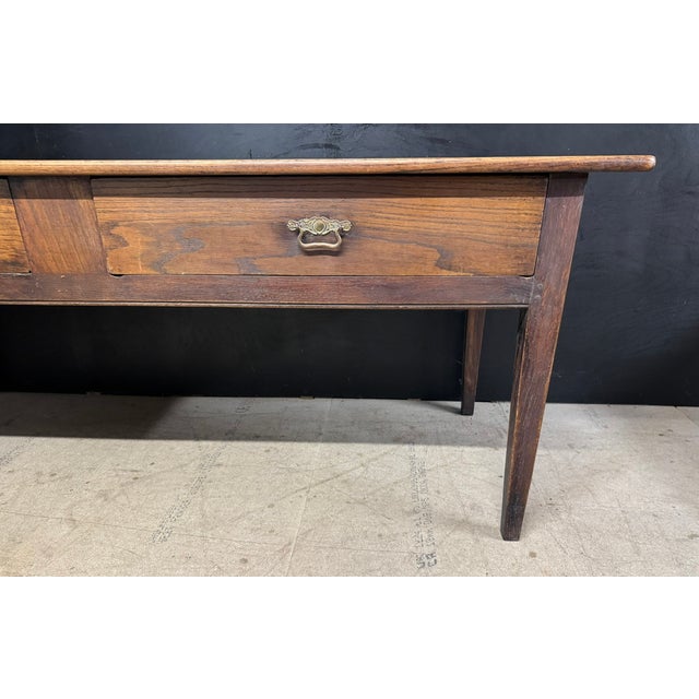 19th Century Antique French Console Table in Chestnut, 1800 For Sale - Image 5 of 18