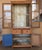 19th Century Large & Narrow Cupboard or Bookcase with Glass Vitrine, Pine For Sale - Image 4 of 18