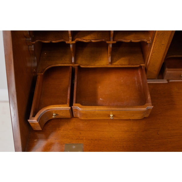 Wood Biggs Ball & Claw Chippendale Mahogany Secretary Desk For Sale - Image 7 of 18