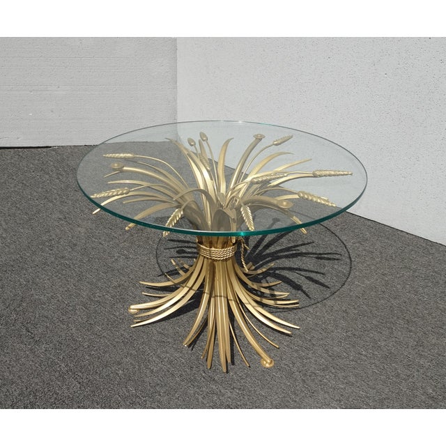 Gorgeous Side Table in Great Vintage Condition. Solid and Firm. Wear is usual for its age. Please see the photos. Overall...