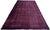 Afghan Turkmen rug, hand knotted in Afghanistan from 100% wool. Measuring 13’1” x 19’2”, the rug features a rich burgundy...