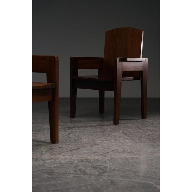 Architectural Armchairs, 1960s, Set of 2 For Sale - Image 6 of 18