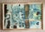 Wood Vintage Framed Abstract Art on Board For Sale - Image 7 of 15