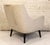 Textile Cream Bucket Lounge Chair For Sale - Image 7 of 15