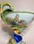 Antique French Quimper Porquier-Beau Footed Compote With Swan Handle For Sale In Dallas - Image 6 of 16