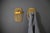 Rattan and Bamboo Coat Rack with Mirror in the style of Franco Albini, Italy, 1960s, Set of 2 For Sale - Image 9 of 12