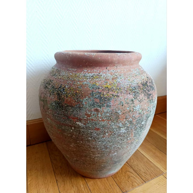 Ceramic Terracotta Garden Jar, 1950s For Sale - Image 7 of 10