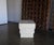 1980s Vintage Sculptural Modernist Travertine Side Table For Sale - Image 9 of 13