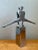 Mid-Century Modern Vintage Chrome Figurative Sculpture For Sale - Image 3 of 12