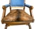 Wood 'Desperado Eastlake' 19th Century Rocking Chair Reupholstered in Cowhide and Denim 23" X 23" X 40" For Sale - Image 7 of 10