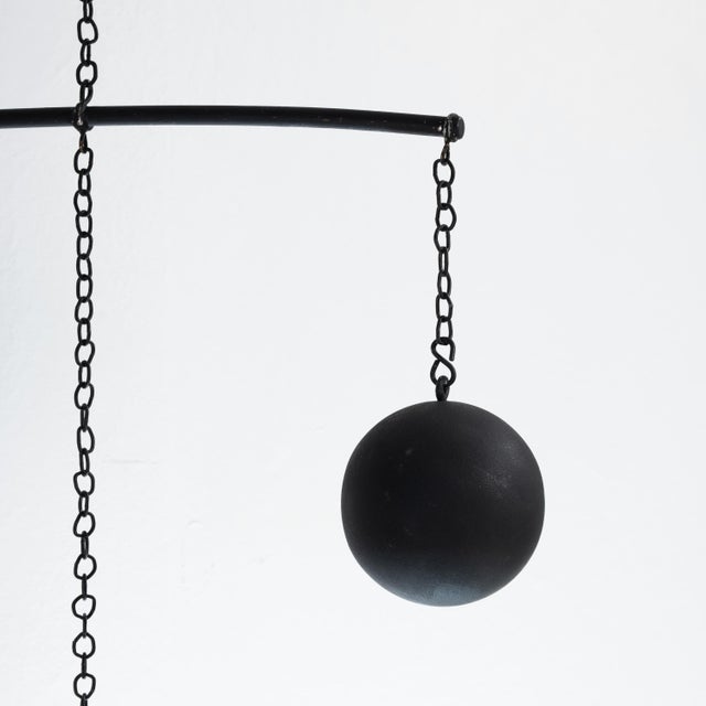 Metal Steel Pendant Light, 1970s For Sale - Image 7 of 10