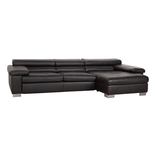 Courage Leather Corner Sofa from Ewald Schillig For Sale