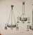 H. Fournet & Charles Schneider French Art Deco Chandelier 1920s - Orange Mottled Glass & Wrought Iron For Sale - Image 12 of 12