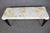 1990s 20th C. Italian French Deco Onyx and Ebonized Console Table With Brass Accents For Sale - Image 5 of 11