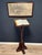 Bible stand in good en original condition Antique oak book stand with Star of David. Origin: England Period: Approx. 1900...