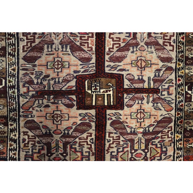 Vintage Nomadic Afghan Beloch Sumakh Kilim Rug, 1940s For Sale - Image 6 of 18