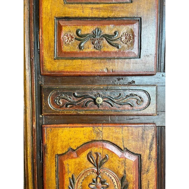 Walnut Armoire - 17th Century Northern Italian Armoire A' 4 Portes For Sale - Image 10 of 13