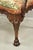 Brown Late 20th Century Maitland Smith Georgian Carved Mahogany Needlepoint Dining Arm Chairs - A Pair For Sale - Image 8 of 11