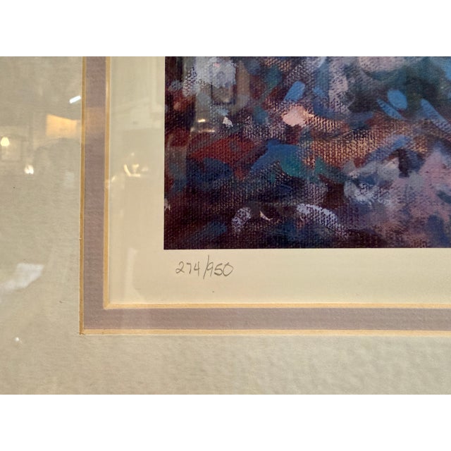 Late 20th Century Signed Impressionistic Print No. 274/950 by Stapleton Kearns For Sale - Image 4 of 6