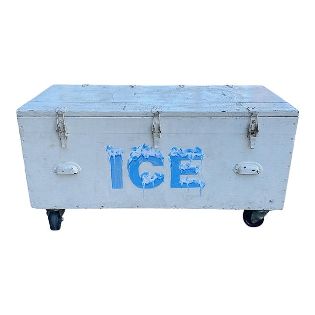Vintage Ice Chest For Sale